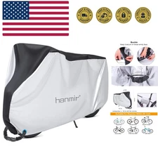 Bike Cover,Waterproof Outdoor Bicycle Cover Anti Dust Rain Snow UV, Bike Rain...