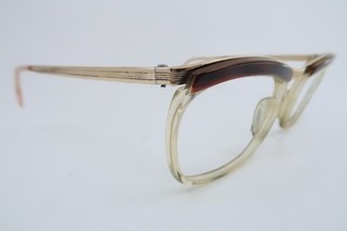 Vintage 50er Goldfilled Brille Brillengestell BRIDGE Made in France 140 KILLER