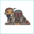 Funko Pop Boba Fett & Fennec On Throne #486 Star Wars Mandalorian