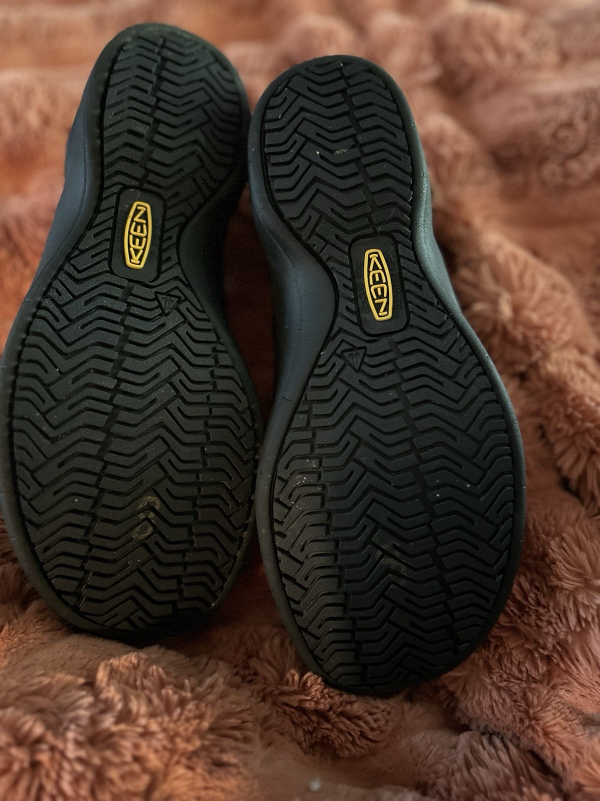 Keen Shoes Donna 8 Zoccoli Kanteen Pelle Nero Lavoro Zeppa Ristorante Slip On