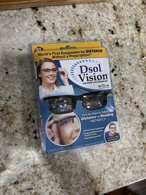 DSOL Vision Adjustable Lens Eyeglasses Unisex #403