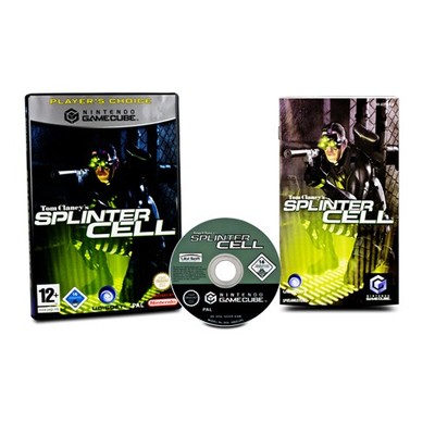 Nintendo Gamecube Spiel Tom Clancys Splinter Cell in OVP mit Anleitung