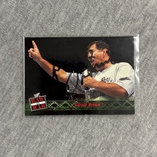2001 Fleer WWF Raw is War #11 Gerald Brisco Signed Auto