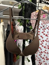 Skims Women s Size 36dd Fits Everybody T-shirt Brown Bra Read New Tags