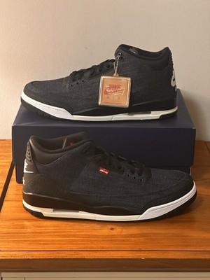 Brand New Nike Air Jordan 3 Retro Levi's Blue Indigo Size 15 Men s IH7959-400