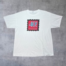 Vintage 90s 40th Birthday  how Did I Get This Old  Men  s White Tee XL