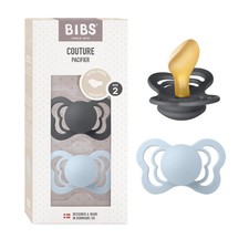Bibs Pacifiers - Couture Collection Bpa-Free Baby Pacifier Made In Denmark Set