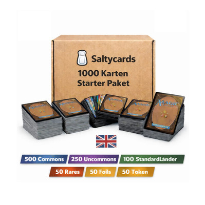 Magic The Gathering -  1000 Karten - Bulk   Starter Paket - Englisch 