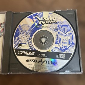 X-Men Children of the Atom Sega Saturn Capcom Fighting Japan Used Tested