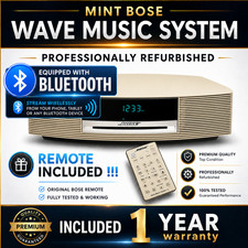 Bose Wave Radio CD AWRCC  Bluetooth  w/Remote  Professionally Refurbished