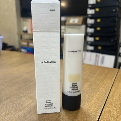 MAC Strobe Cream Goldlite 1.7oz 50ml Glow Highlighter Illuminating Face Base