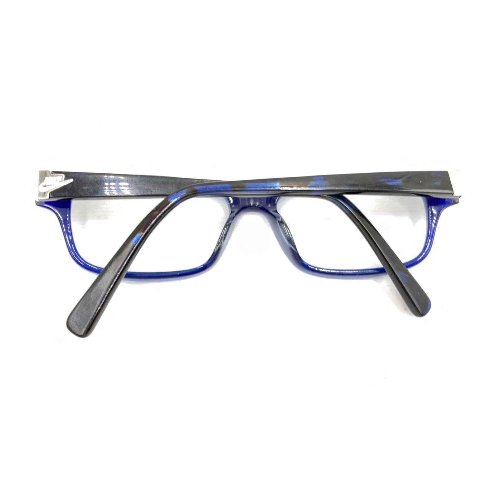 Nike 5518 428 Blue Black Rectangle Eyeglasses Frames 49-15 130 Designer Kids thumbnail 11