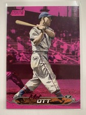 2024 Topps Stadium Club - Mel Ott #120 Pink Foil