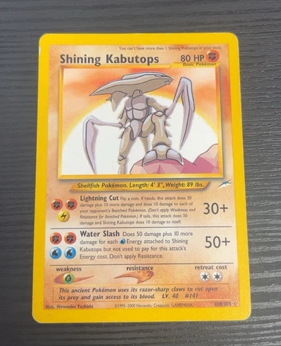 Shining Kabutops - 108/105 - Holo - Neo Destiny - Pokemon Card