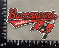 TAMPA BAY BUCCANEERS IRON ON EMBROIDERED PATCH