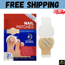 21 Pcs Fungal Nail Patches - Extra Strength Toenail Fungus Treatment Overnight