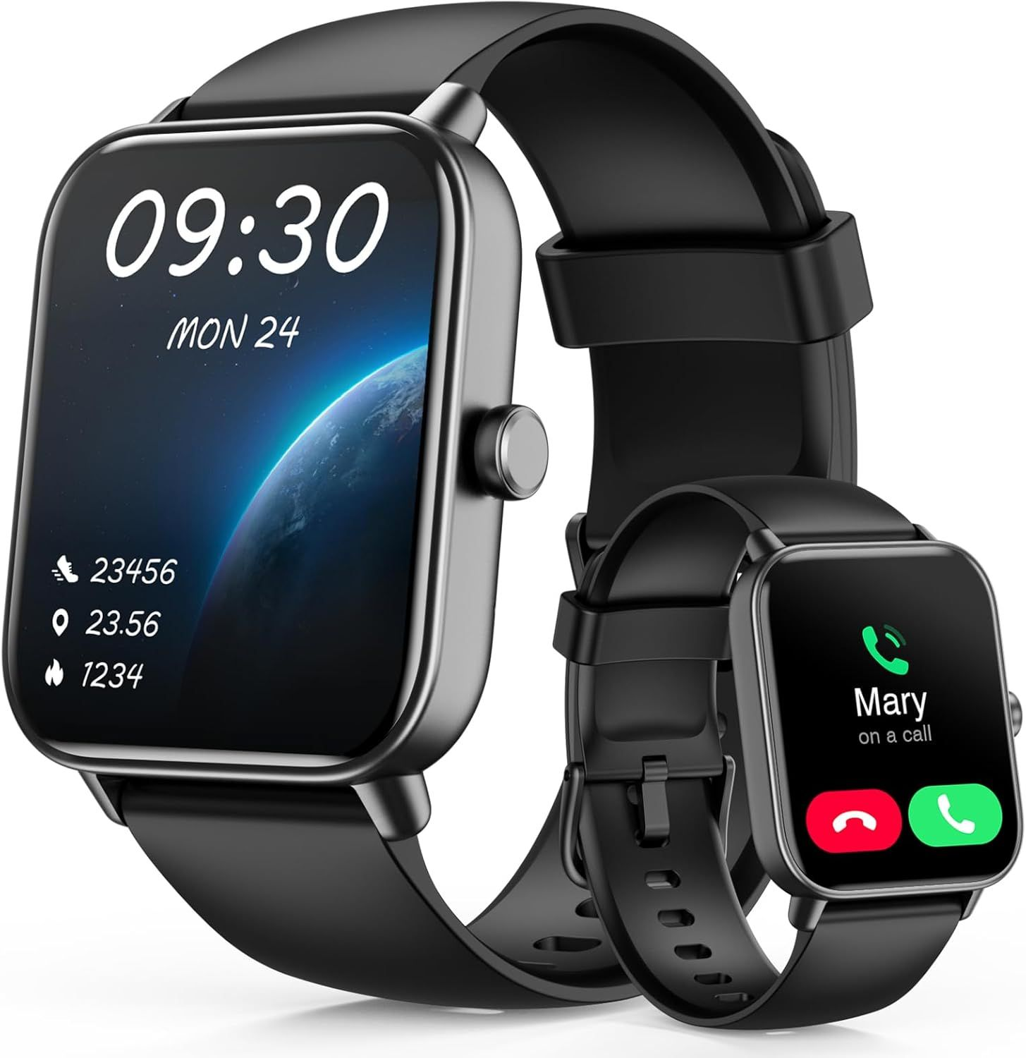 Smartwatch for Men, Alexa Built-in, Bluetooth Calls, 1.8in Display, IP68