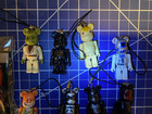 Star Wars Episode 1 3D Bearbrick Phone Strap Set Medicom Toy Kubrick Suntory — photo 5