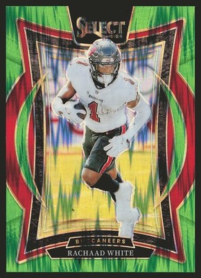 2024 Panini Select #88 Rachaad White Neon Green Prizm Shock #/599 SN