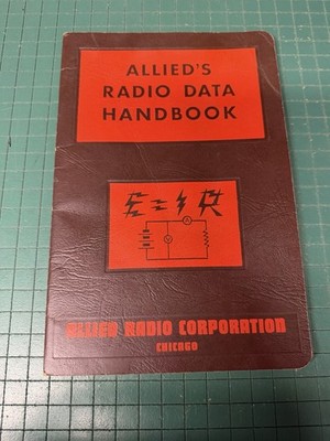1945  Allied's Radio Data Handbook, Formulas and Data, Charts and Diagrams