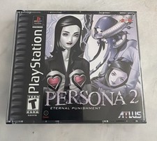 Persona 2: Eternal Punishment PS1 (PlayStation) Complete CIB W/ Reg Card Tested