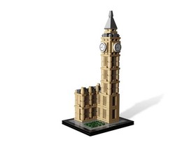 LEGO Architecture: Big Ben (21013) 100% Complete w/Instructions & Box (Retired)