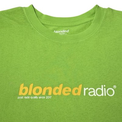 Frank Ocean Blonded Radio T Shirt Size XL Blond Merch Green Rare