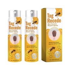 2 Bottiglie Spray Veleno d'Api Rimozione Verruche Trattamento Acne Psoriasi NIB