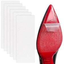 6 Pcs Non-Slip Shoe Sole Protector for Heels, 4 x 9.8 Inch, Clear