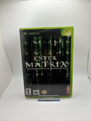 Enter the Matrix (Microsoft Xbox, 2003) Complete With Manual