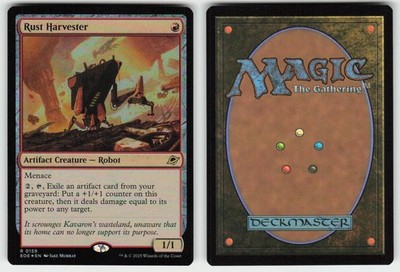 RUST HARVESTER 159 FOIL R EDGE OF ETERNITIES MTG NM