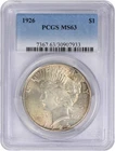 1926 Peace Silver Dollar MS63 PCGS