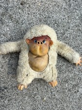1985 Vintage Ape Russ Berrie Stuffed Gorilla Gonga Monkey Thumbsucker