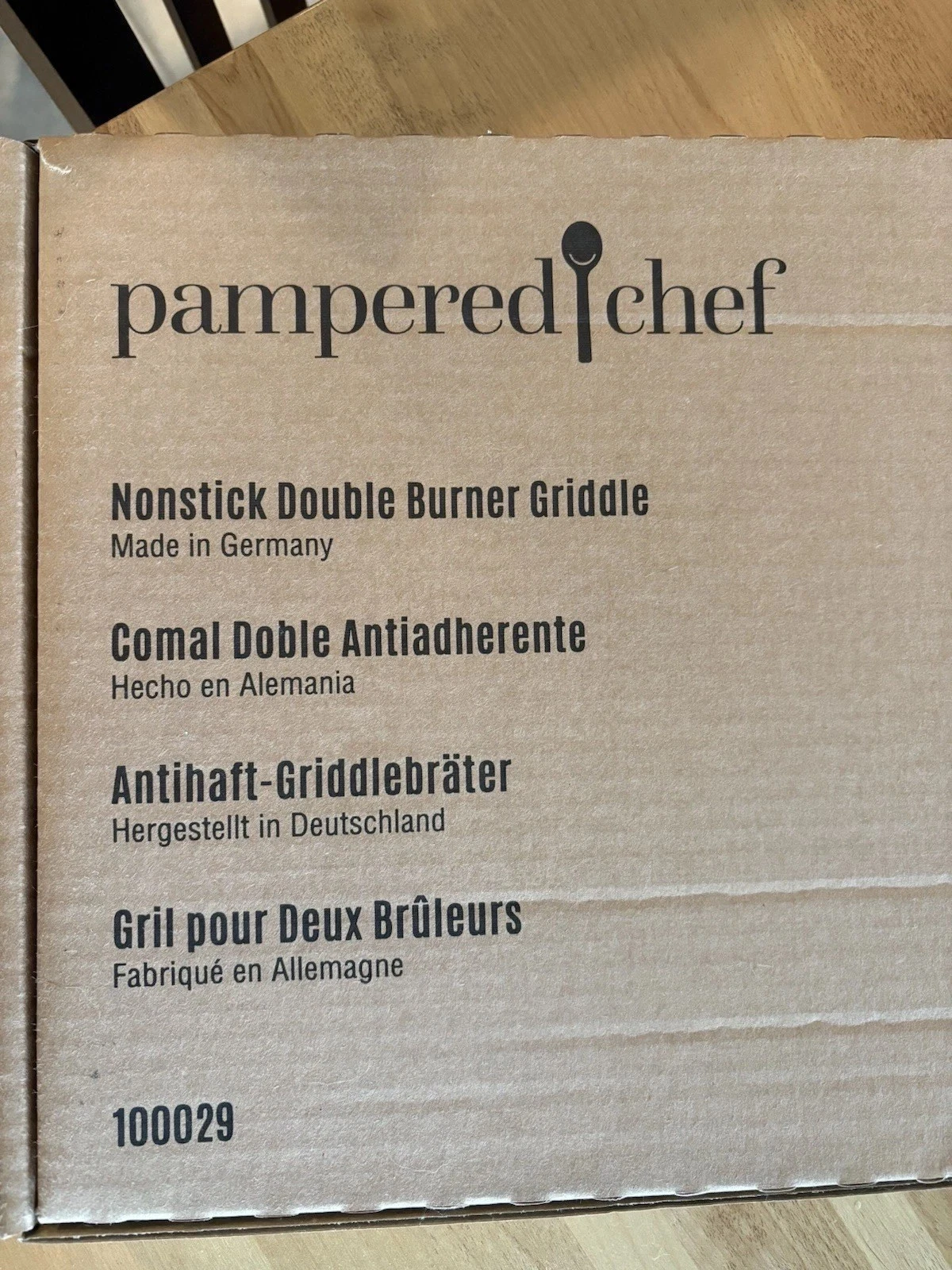 Pampered Chef Nonstick Double Burner GRIDDLE Pan Super HTF 10028 Cooking Top NIB
Opens in a new wind