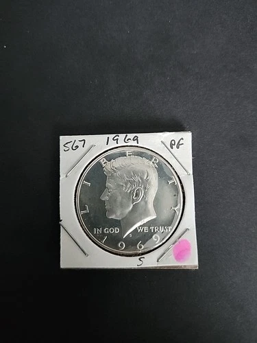 1969-S Kennedy Half Dollar Proof 40% Silver