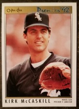Kirk McCaskill Baseball Card