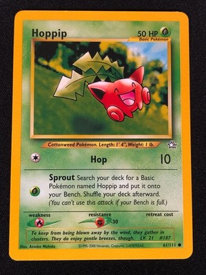 Pokemon Hoppip 61/111 Common (NM)