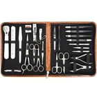 3 Swords Germany - Brand Quality 23 Piece Manicure Pedicure Grooming Kit Set for