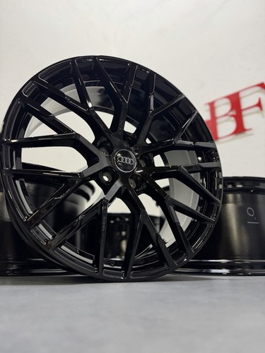 💥Original Audi R8 4S 20“ Zoll Felgen 4S0601025 Räder Top 20 Zoll Schwarz Glanz