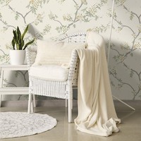 KirschblüTen Tapete Gelb/Creme Holden 14212 Dekorative Tapete