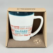 Dunkin Donuts Destinations 2016 Series Chicago Coffee Mug - In Box