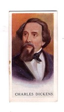 Famous Men cigarette card 1927 #04 Charles Dickens Author