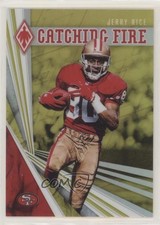 2019 Panini Phoenix Catching Fire Yellow 19/75 Jerry Rice #28 HOF 1u6