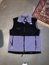 The North Face Mens Medium Denali Fleece Vest Polartec Lunar Slate