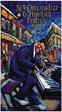 SOLD OUT - RARE - 2006 New Orleans Jazz Fest Poster With the Fat Man Himself