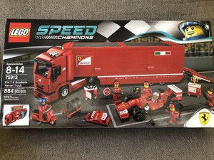 lego speed champions 75913 f14 t & scuderia ferrari truck