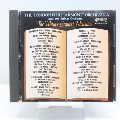 The London Philharmonic Orchestra The World's Greatest Melodies CD