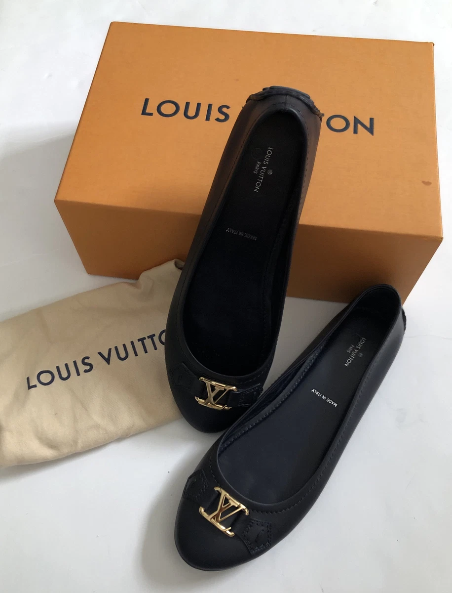 Cloth ballet flats Louis Vuitton Blue size 35 EU in Cloth - 34673635