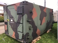 Bundeswehr Zeppelin FM2 Kabine, isoliert, Shelter, Funkkoffer, Wohnkabine