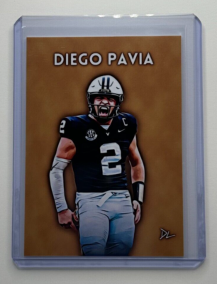 Diego Pavia Limited Edition Artist Signed Vanderbilt Commodores